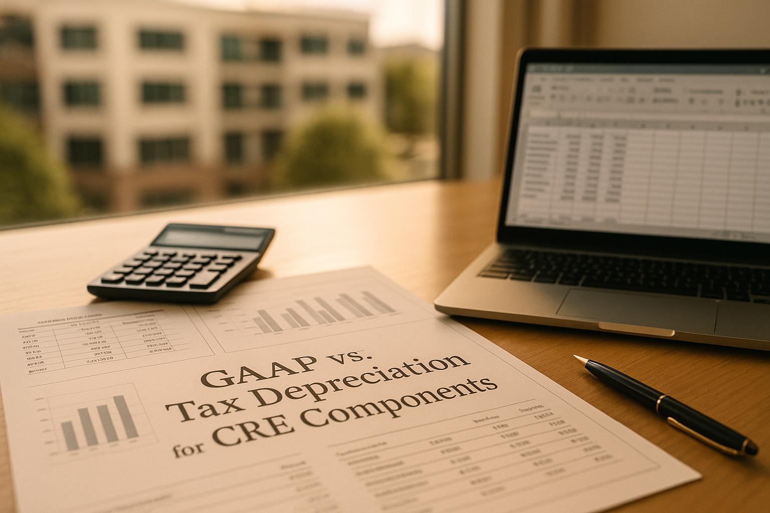 GAAP vs. Tax Depreciation for CRE Components