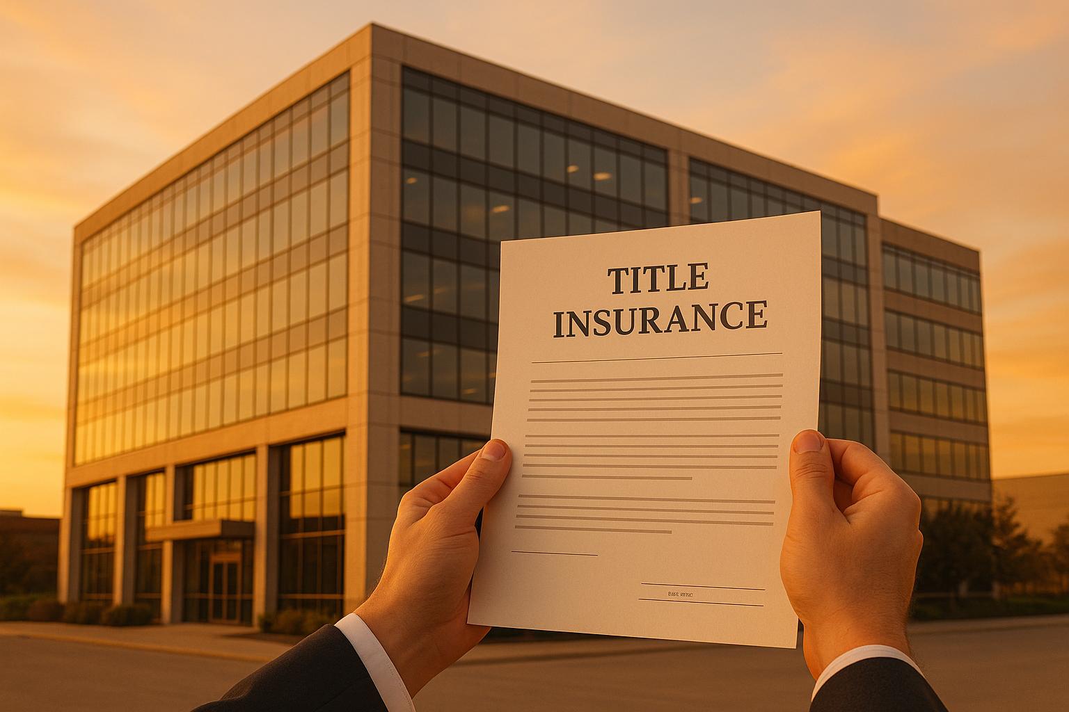 How Title Insurance Protects CRE Owners