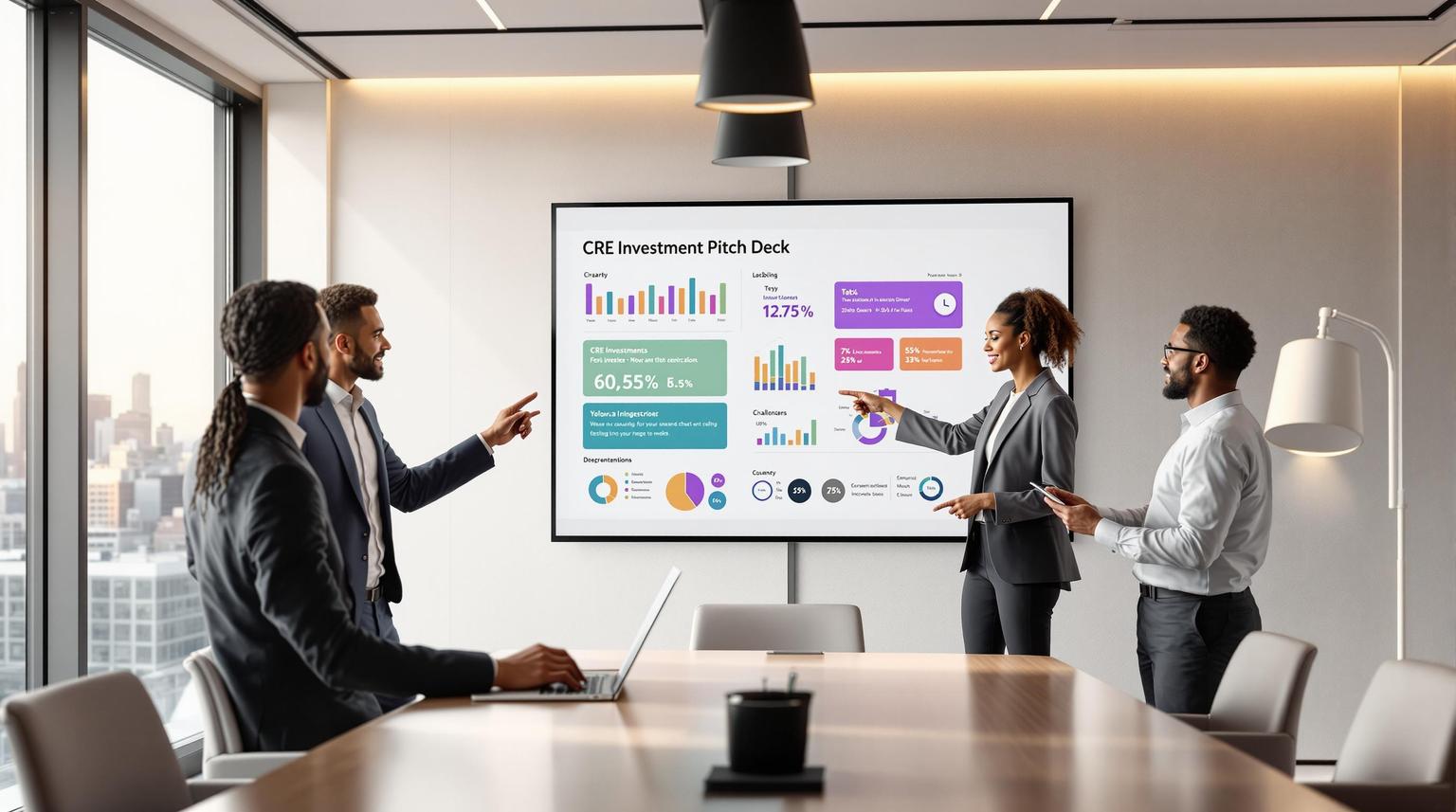 How to Create Compelling CRE Investment Pitch Decks