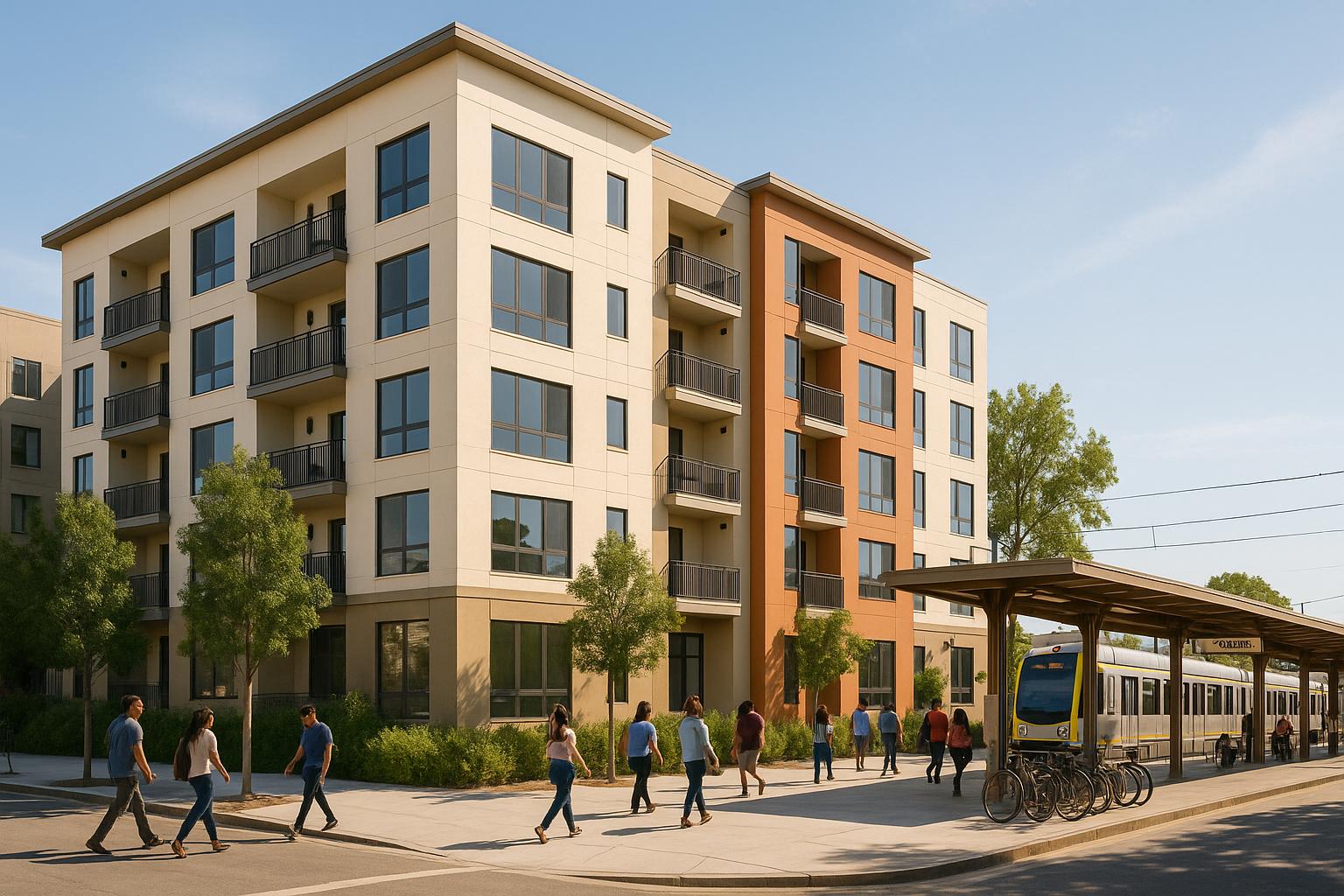 California enacts law to promote transit-adjacent multifamily housing construction