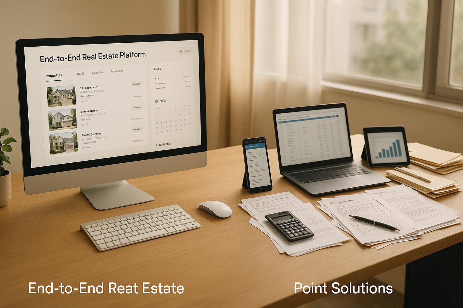 End-to-End Real Estate Platforms vs. Point Solutions