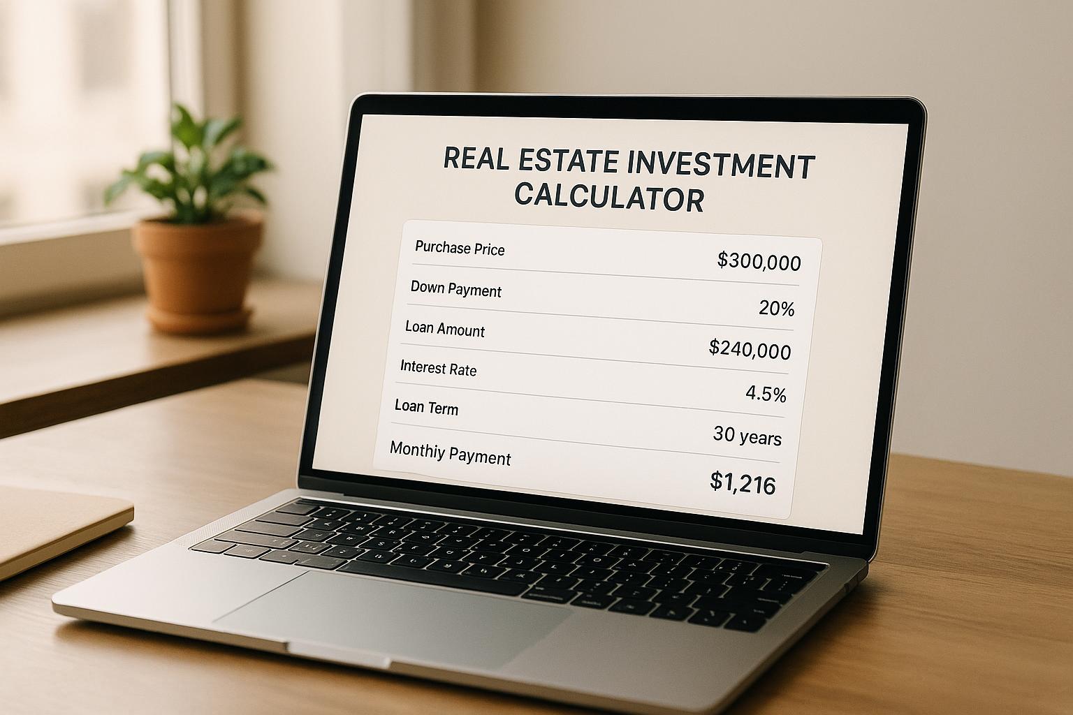 Real Estate Investment Calculator