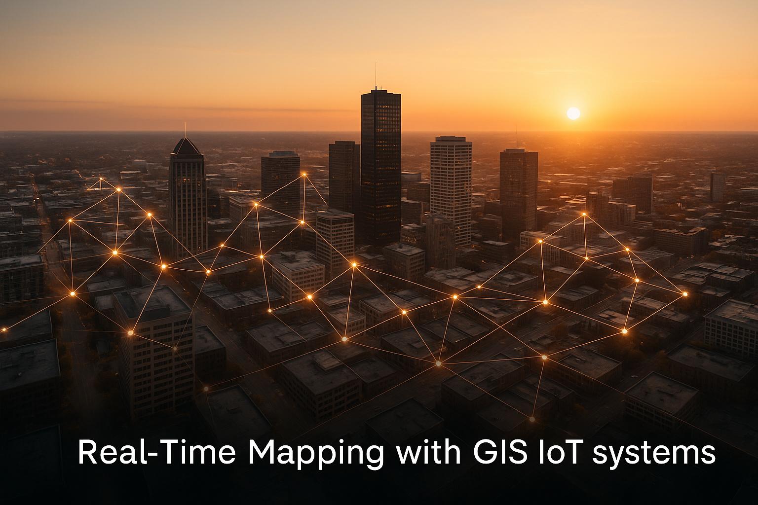 Real-Time Mapping with GIS IoT Systems