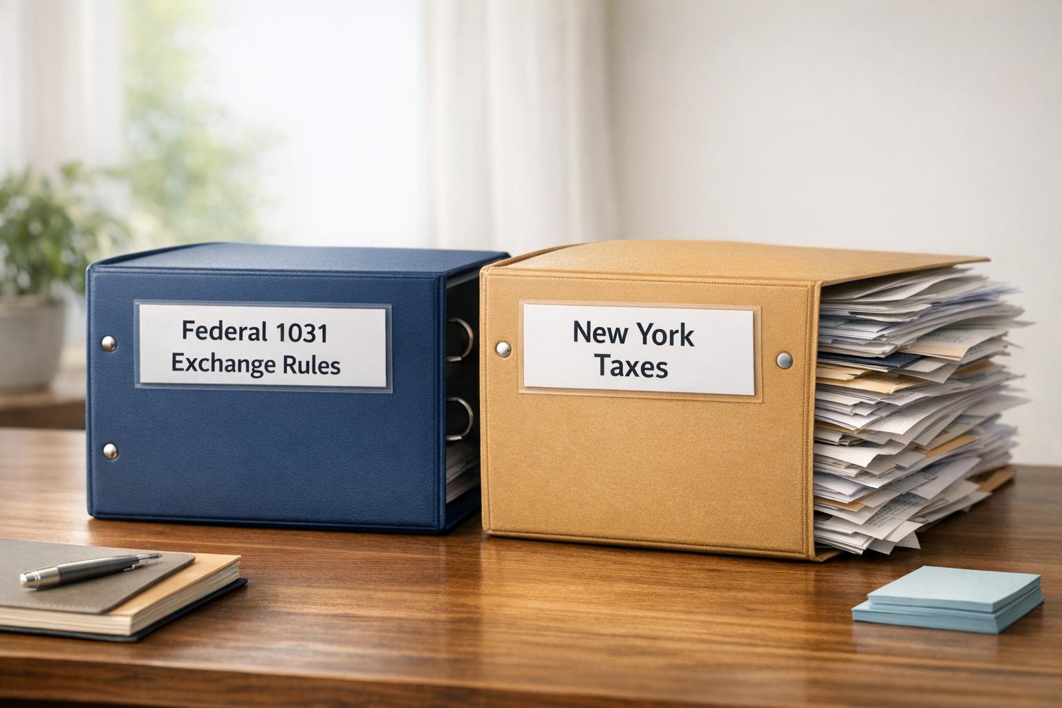 New York vs. Federal 1031 Exchange Tax Rules