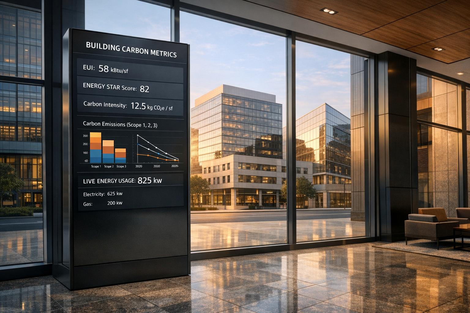 Carbon Footprint Metrics for CRE Portfolios