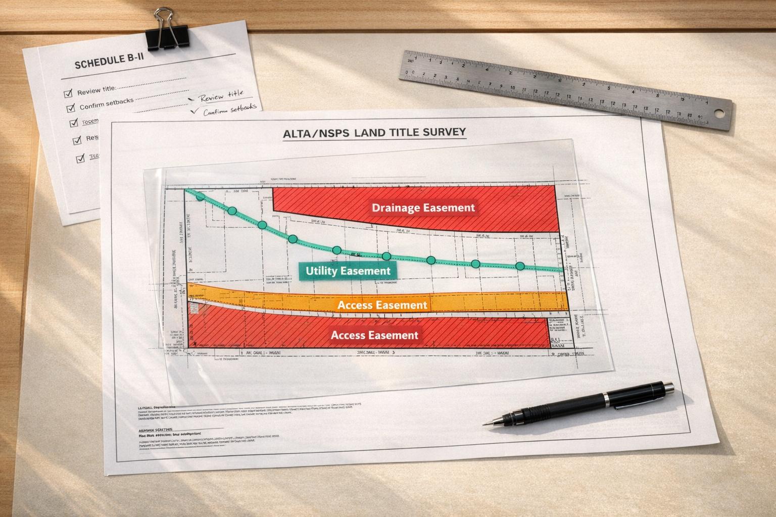 Survey Review Best Practices for CRE Easements